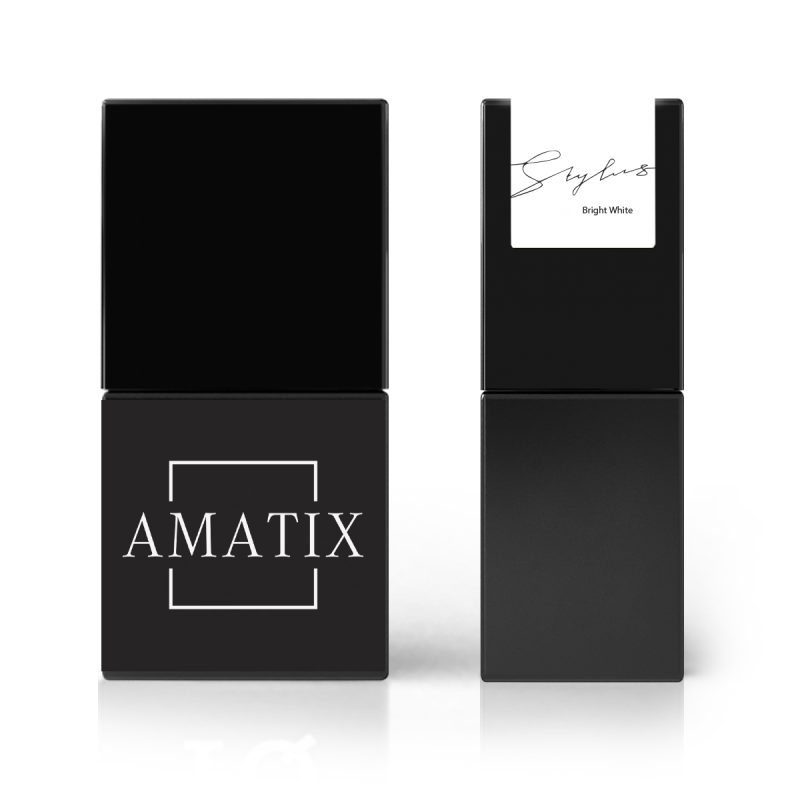 Amatix Gel Polish 120 Bright White 10ml TPO FREE
