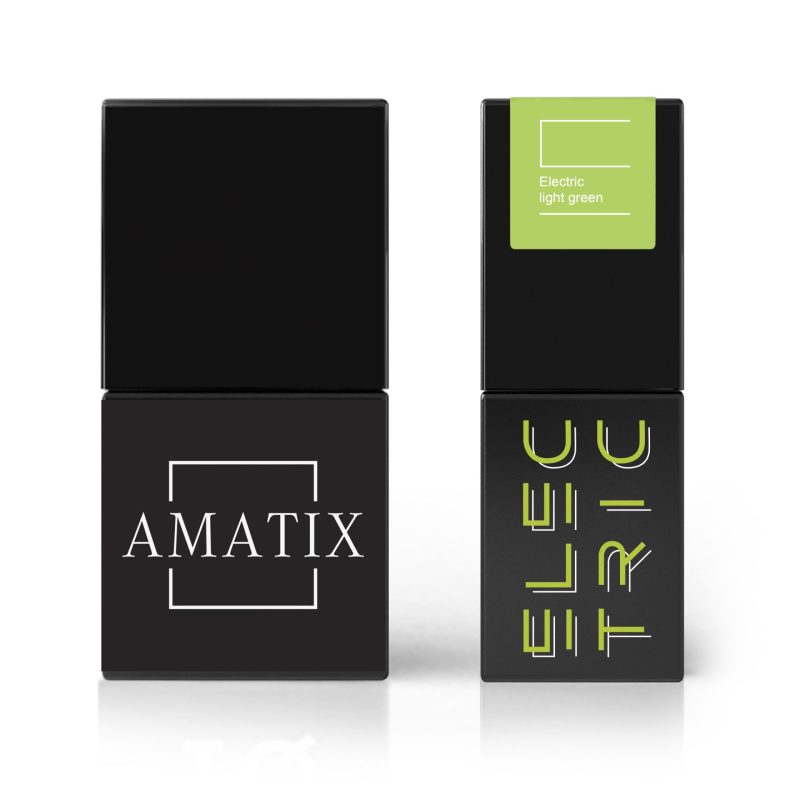 Amatix Gel Polish 151 Electric Light Green 10ml TPO FREE