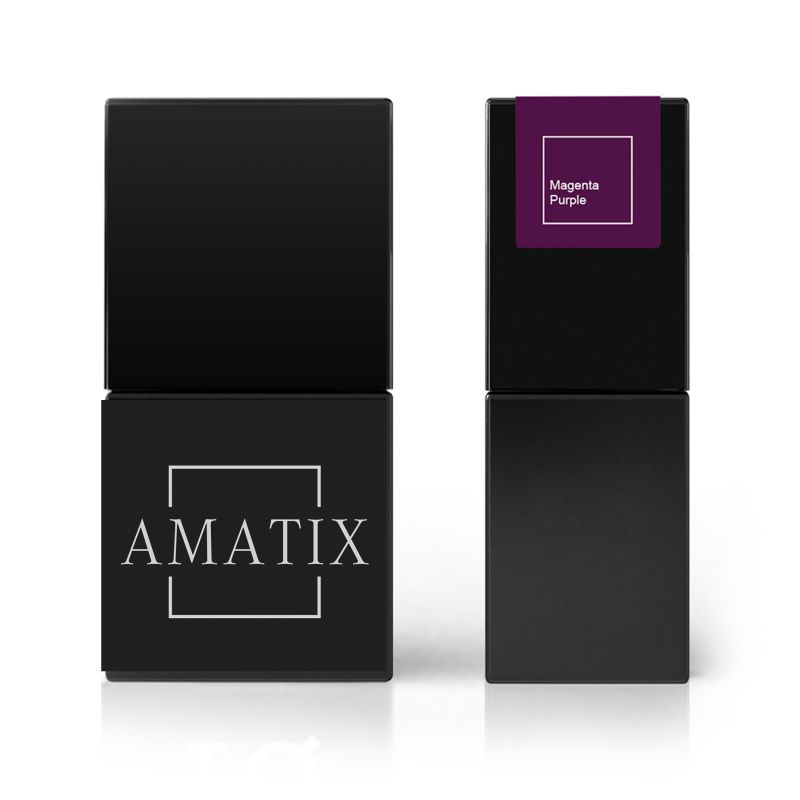 Amatix Gel Polish 217 Magenta Purple 10ml Free TPO