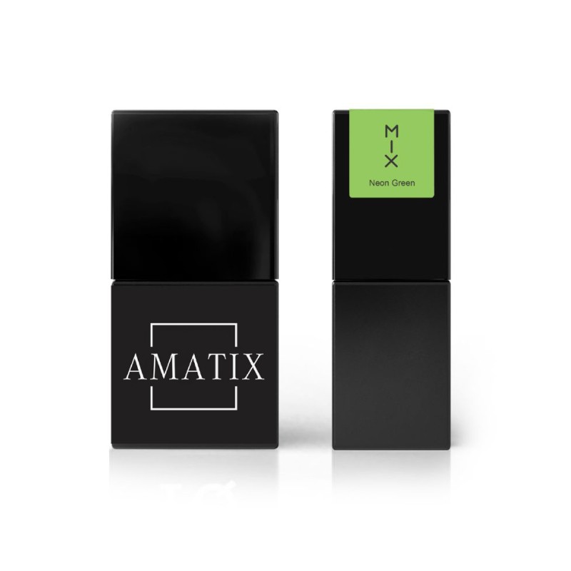 Amatix Gel Polish 090 Neon Green 10ml Free TPO