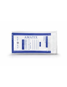 Bolsa Kraft Transparente Horno Calor/Autoclave 100x200mm 100uds BKRATRA Amatix