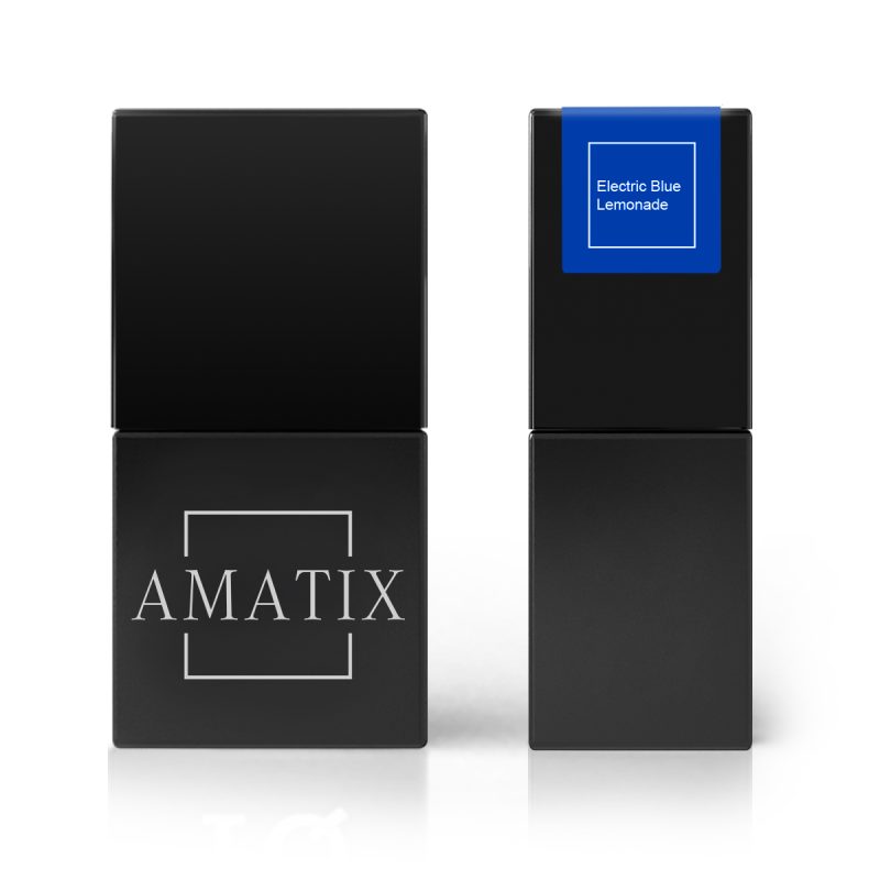 Amatix Gel Polish 272 Electric Blue Lemonade 10 ml FREE TPO