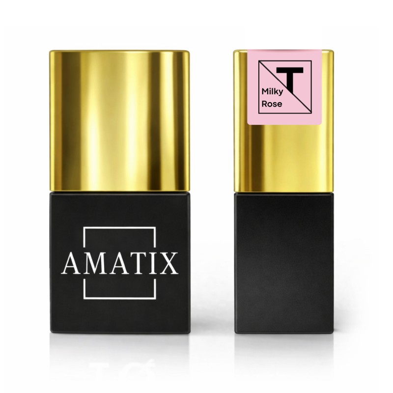 Top Coat Finalizador Milky Rose 10ml TCMR-805 Amatix