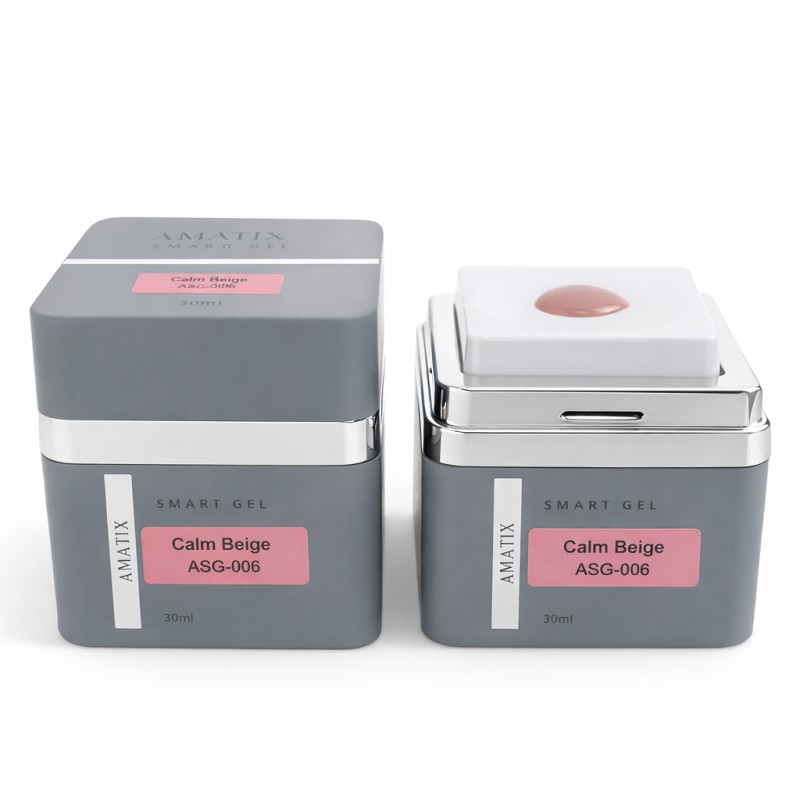 Gel para Construcción Smart Gel Calm Beige 30ml ASG-006 Amatix