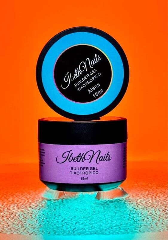 Gel para Construcción Tixotrópico Alanna 15ml Azul Neón Ala-Tixo IbethNails