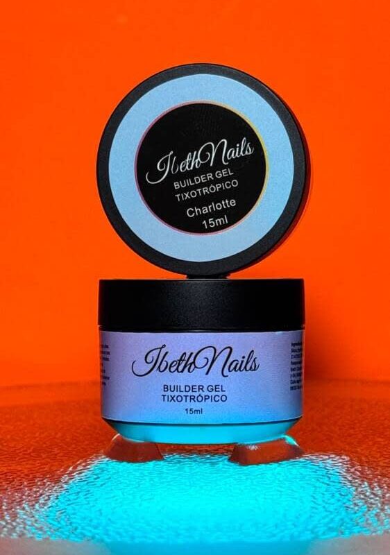 Gel para Construcción Tixotrópico Charlotte 15ml Celeste Cel-Tixo IbethNails