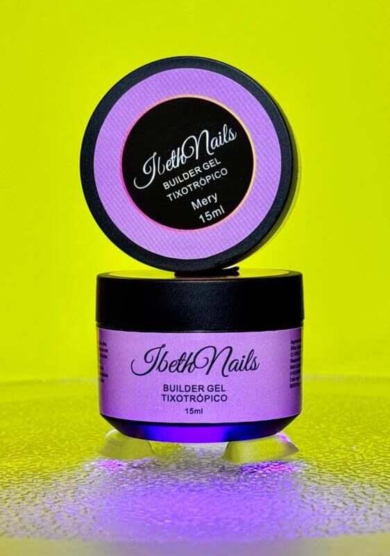 Gel para Construcción Tixotrópico Mery 15ml Lila Mer-Tixo IbethNails