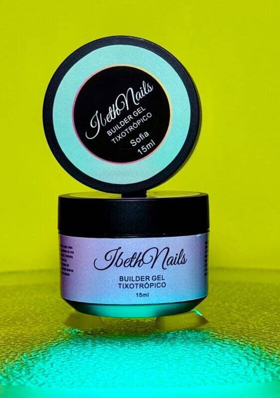 Gel para Construcción Tixotrópico Sofia 15ml Verde Pastel Sof-Tixo IbethNails