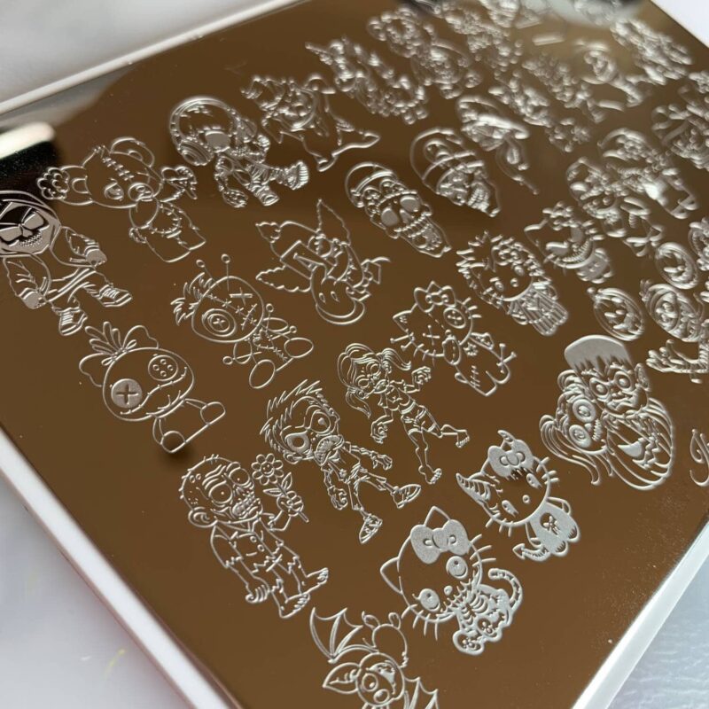 Placa Stamping 42 PS-42 IbethNails